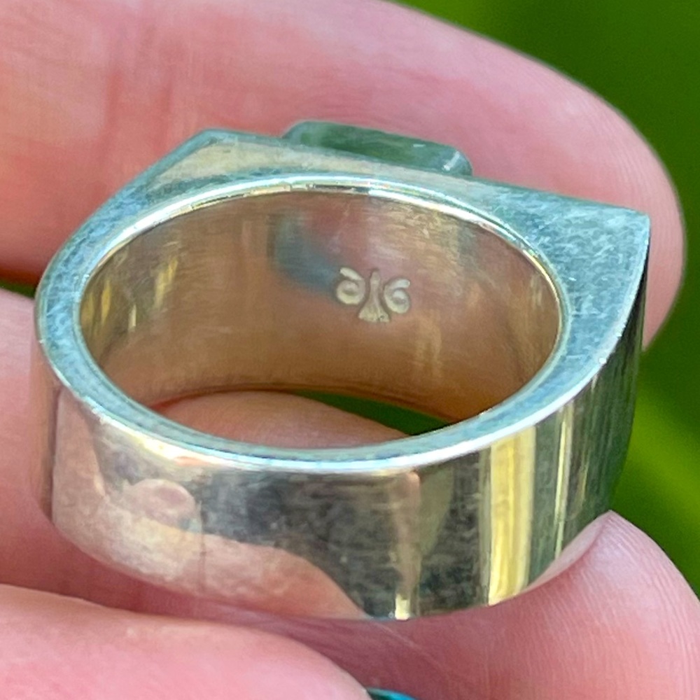Amethyst sterling silver rings - Picture 7 of 7
